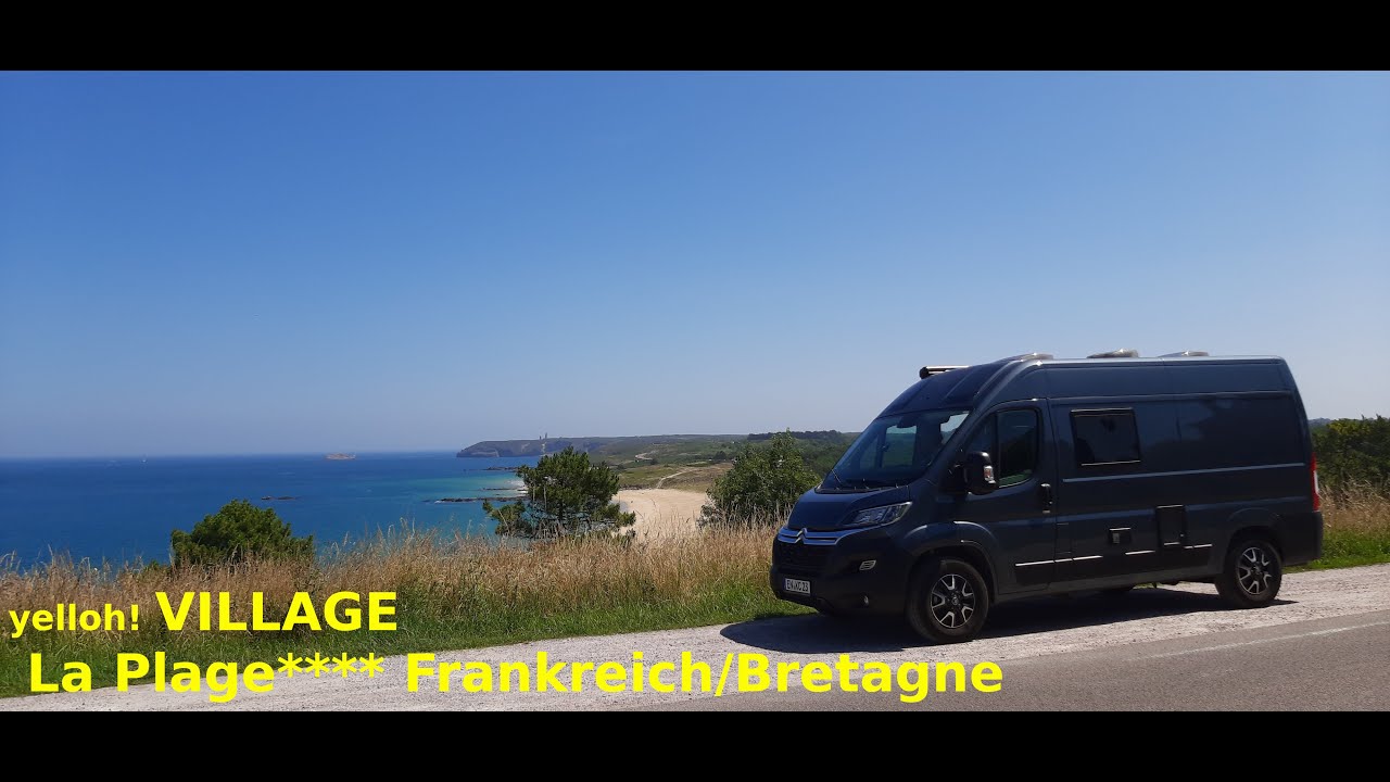 #1 yelloh!  Village La Plage****  Camping | WoMo-Platz + private Sanitäranlage | Bretagne Frankreich
