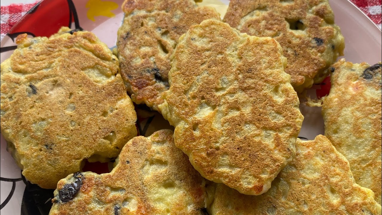 +7 ay ve üzeri bebekler için yumuşacık patatesli pankek😋Çocuklarınız çok sevecek💯