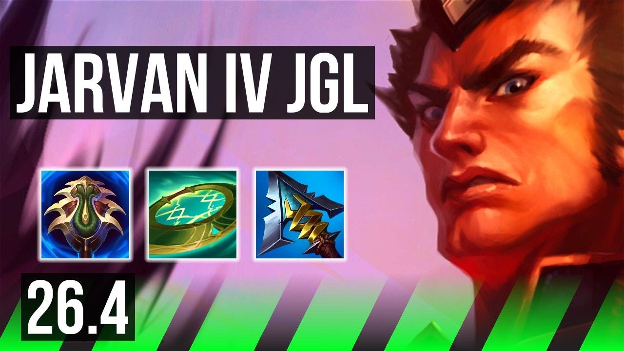 JARVAN IV vs MASTER YI (JGL) | Good KDA: 18/1/12, 40K damage | EUW Master | 26.4