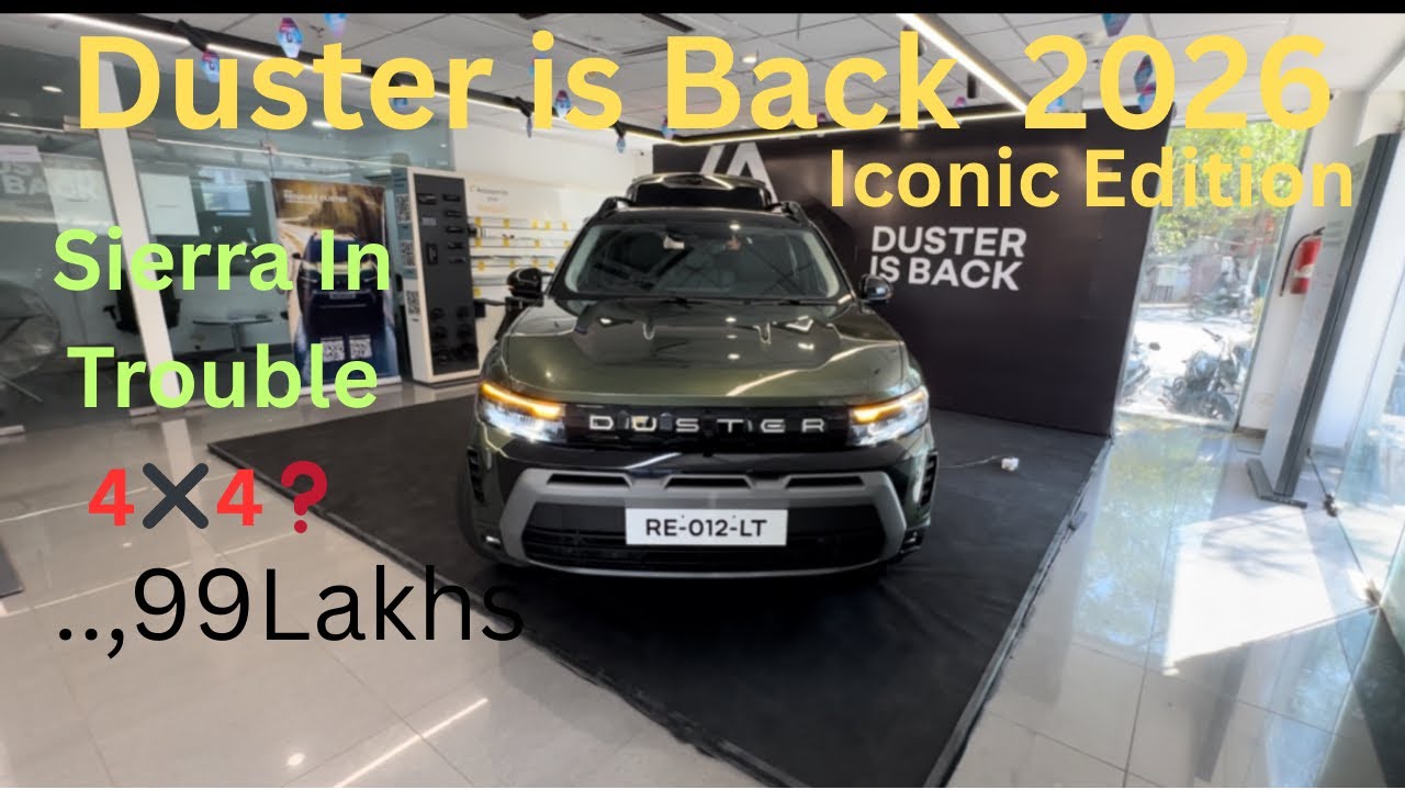 New Renault Duster 2026 Iconic Edition Review ||Duster is Back || Worth It ?? First Impression 🔥 🔥 