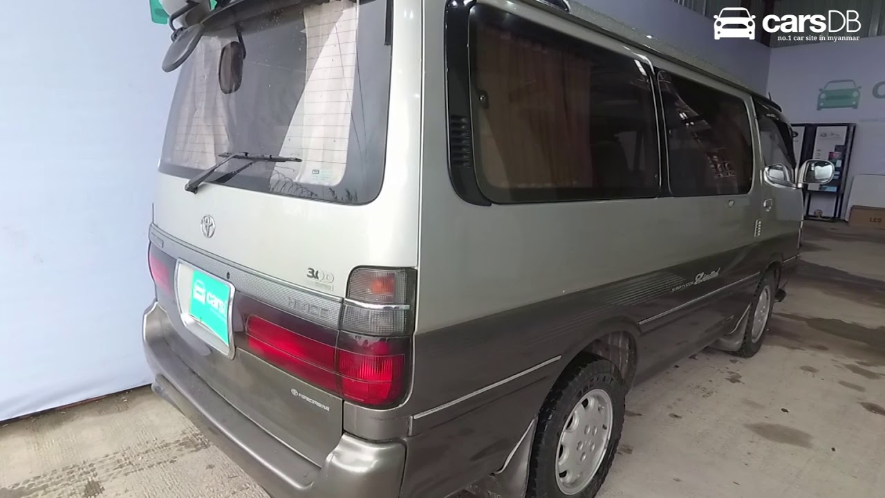 Toyota Hiace Super Custom 1996
