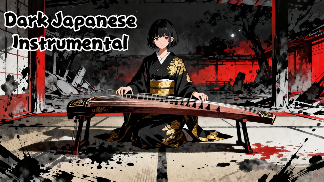 【1 Hour】Dark Japanese Ambient Music for🎵 Focus & Atmosphere