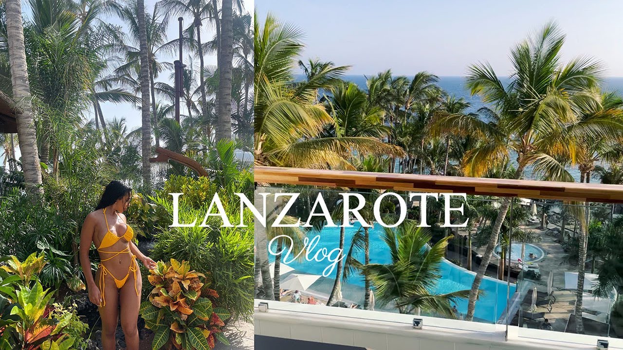 LANZAROTE VLOG| Fine dining, Riding E-scooters, Breathtaking Sceneries.