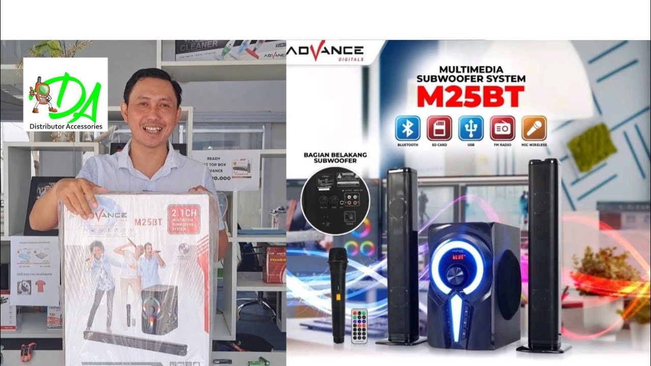 Speaker Advance M25BT #speaker #speakermic #speakerkaraoke #speakerbluetooth