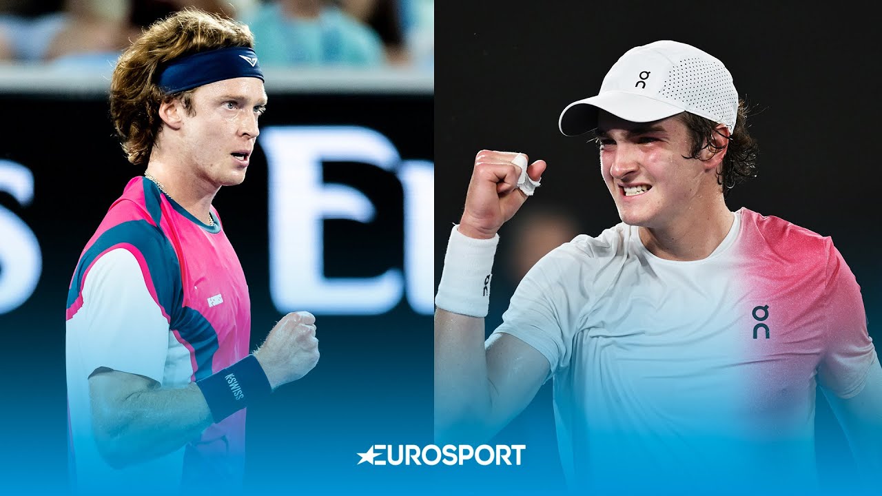 FULL TIE-BREAK! Andrey Rublev vs Joao Fonseca 😳 | Round One | Australian Open 2025 Highlights 🇦🇺