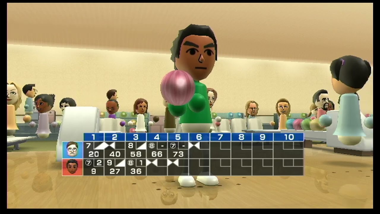 Wii Sports Bowling 2 players