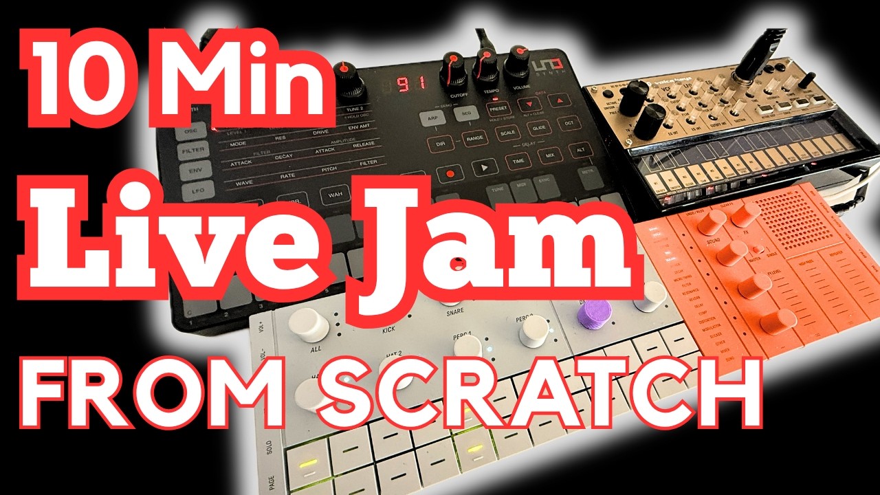 Limited to 10 Minutes | Hardware Techno Jam | Timelimit #1