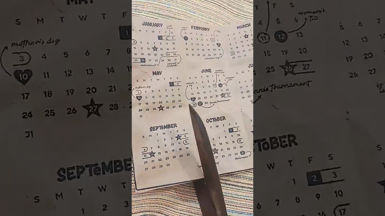 Calender Diy with zepto paper bag 🥰 cute calender 