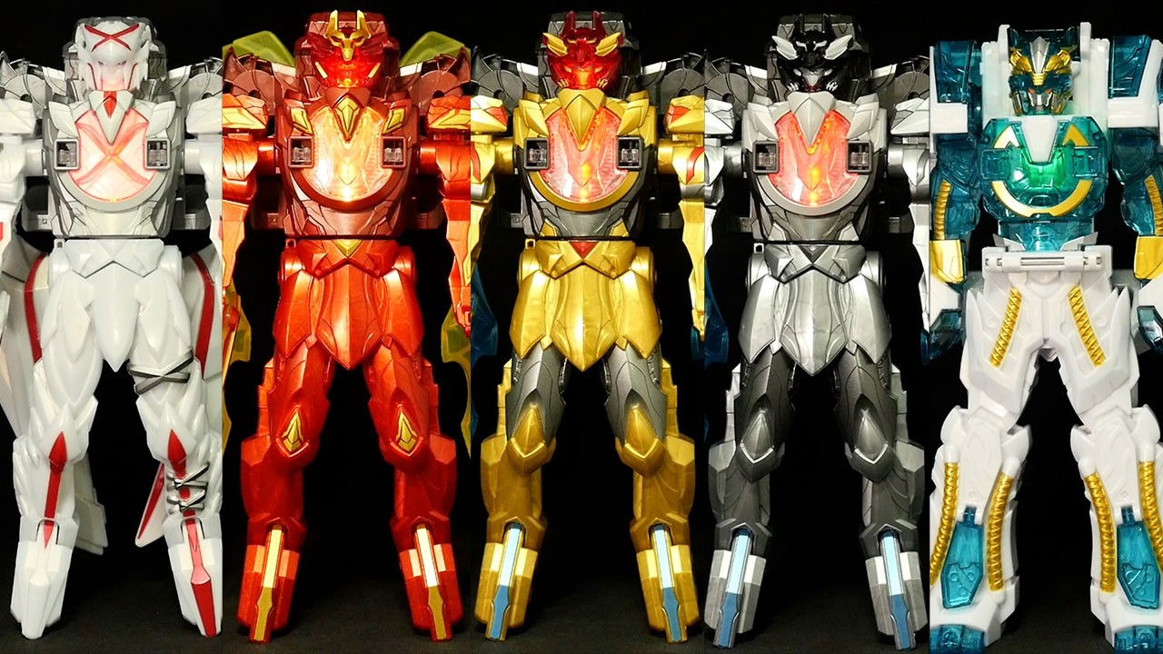 「変身して変形してロボになる、神玩具！」ナンバーワン戦隊ゴジュウジャー【巨神テガソード】【テガジューン】【巨神グーデバーン】Number One Sentai Gozyuger
