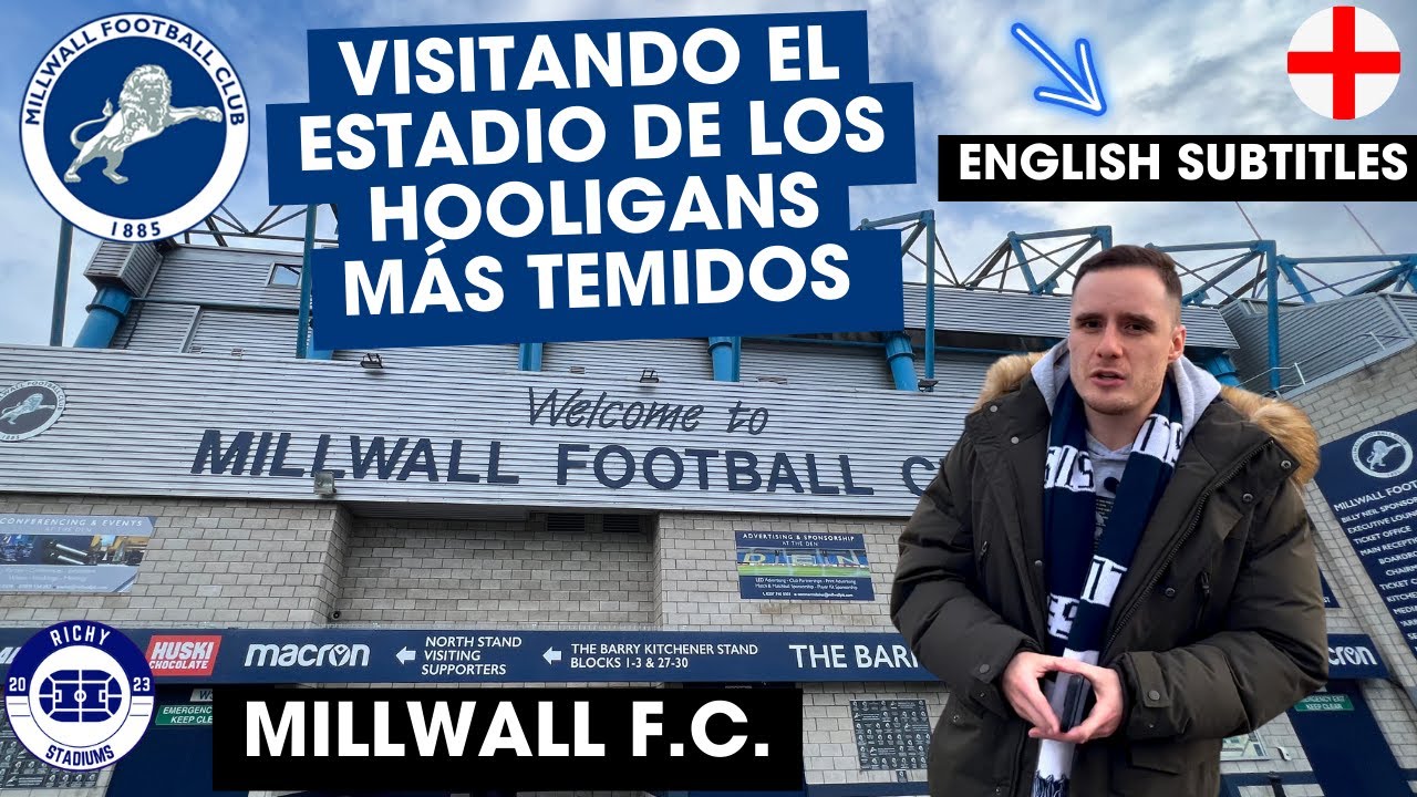 🔵⚪️🦁Visitamos la casa de los HOOLIGANS MÁS TEMIDOS de Inglaterra. MILLWALL F.C.