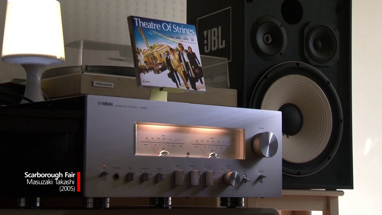 Masuzaki Takashi - Scarborough Fair (Yamaha A-S3200, JBL 4312E)