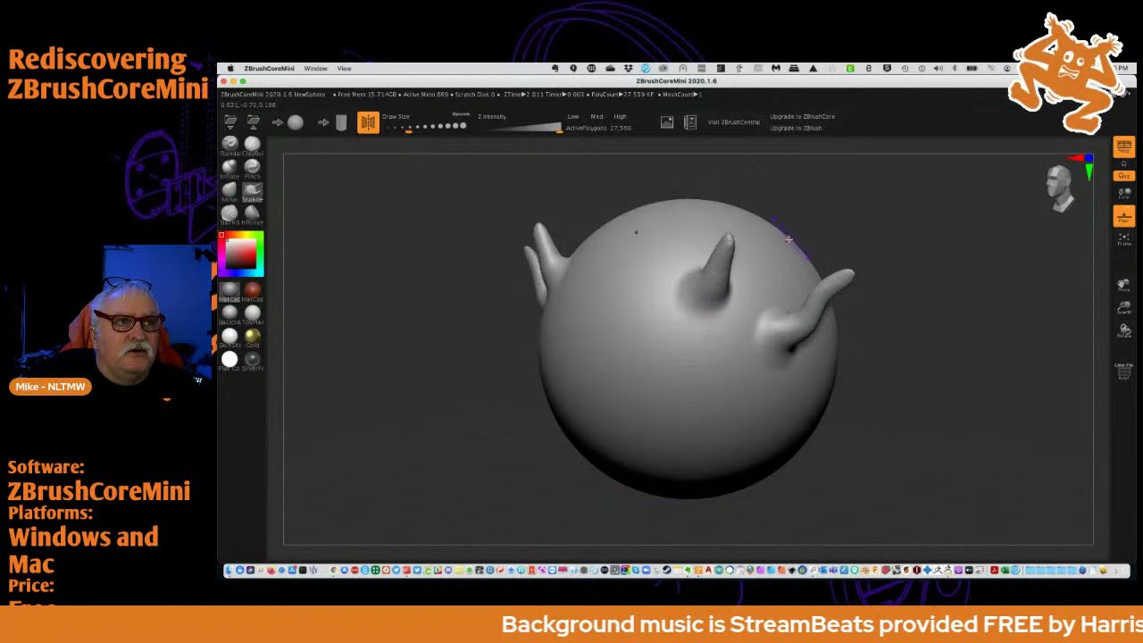 Rediscovering ZBrushCoreMini for FREE