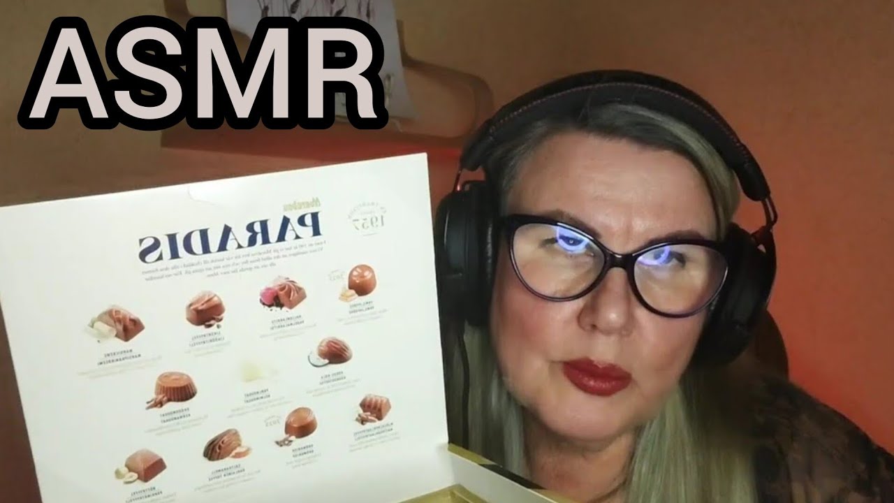 ASMR Звук Еды - Шоколадные Конфеты Очень Вкусно! Нежный Тихий Голос. Приятные Ощущения. АСМР Влог