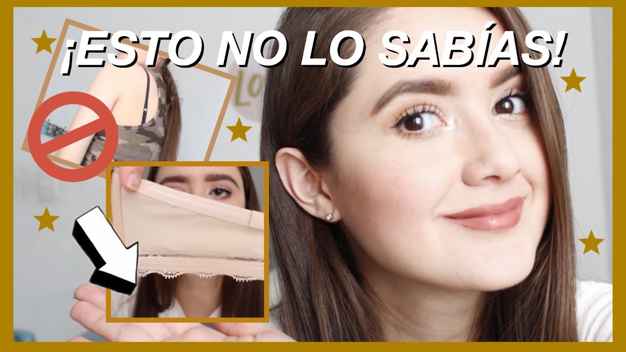 ¿QUE BRA USAR SEGÚN EL TIPO DE BLUSA?