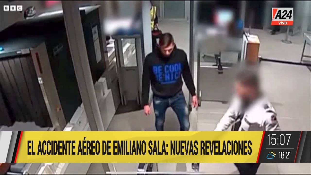 🔴 El video de Emiliano Sala antes de embarcar en el avión que cayó I A2