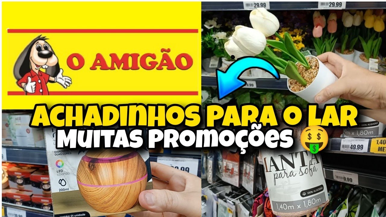 ✅ACHADINHOS NA LOJA O AMIGÃO💕🏡|NOVIDADES E PROMOÇÕES| SÃO JOÃO DE MERITI RJ #tour #achadinhos