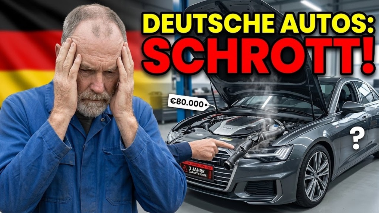 Der größte Betrug am Kunden: Warum moderne deutsche Autos nach nur 3 Jahren Schrott sind!