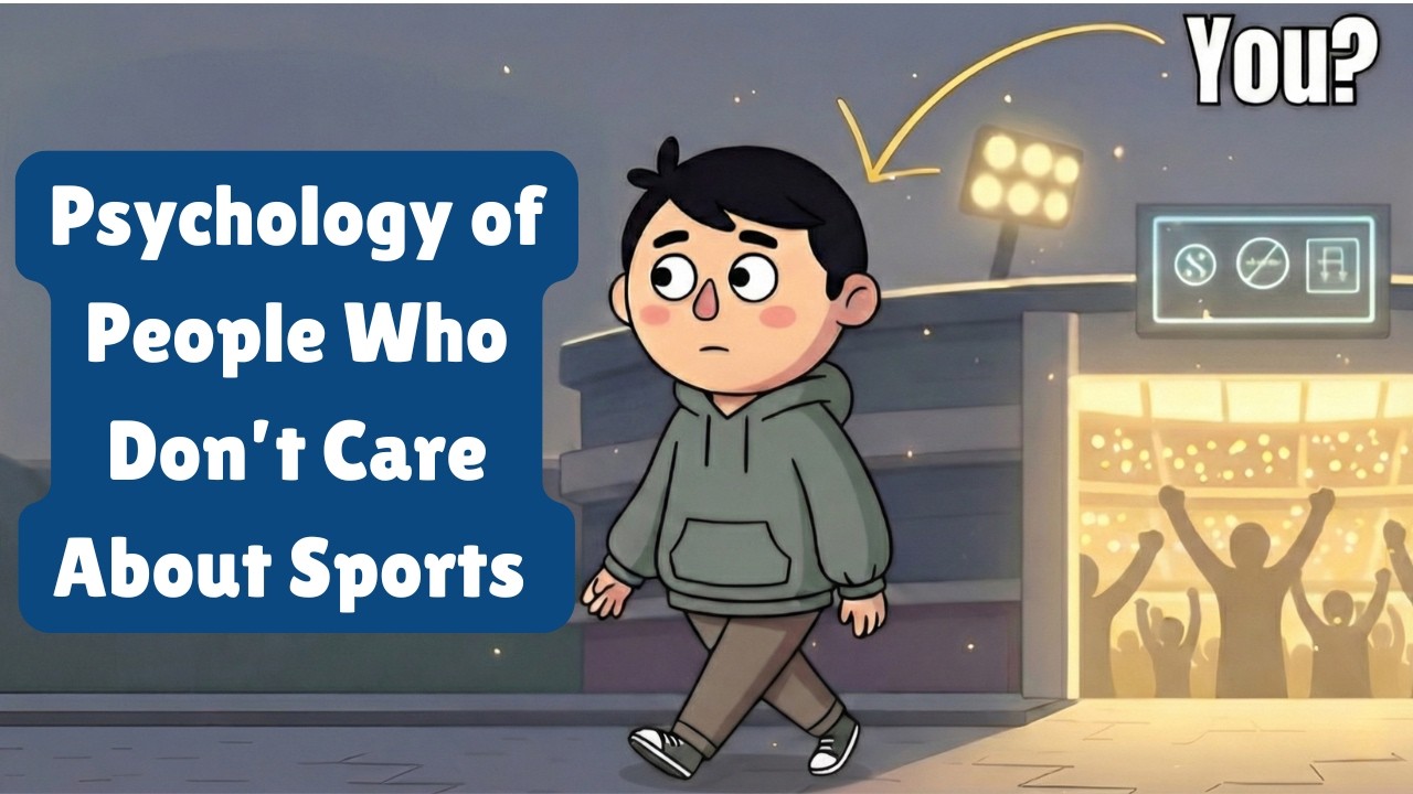 I Spent Years Studying People Who Don't Care About Sports and Found THIS