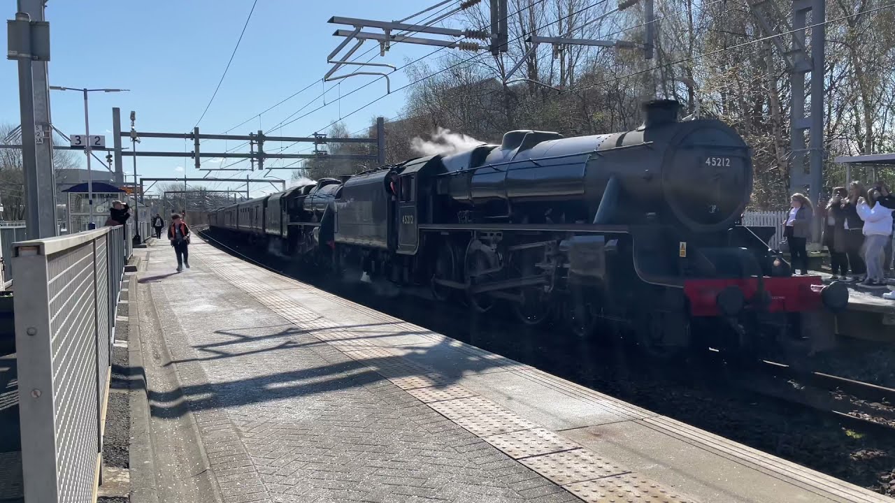 Steam trains in Glasgow