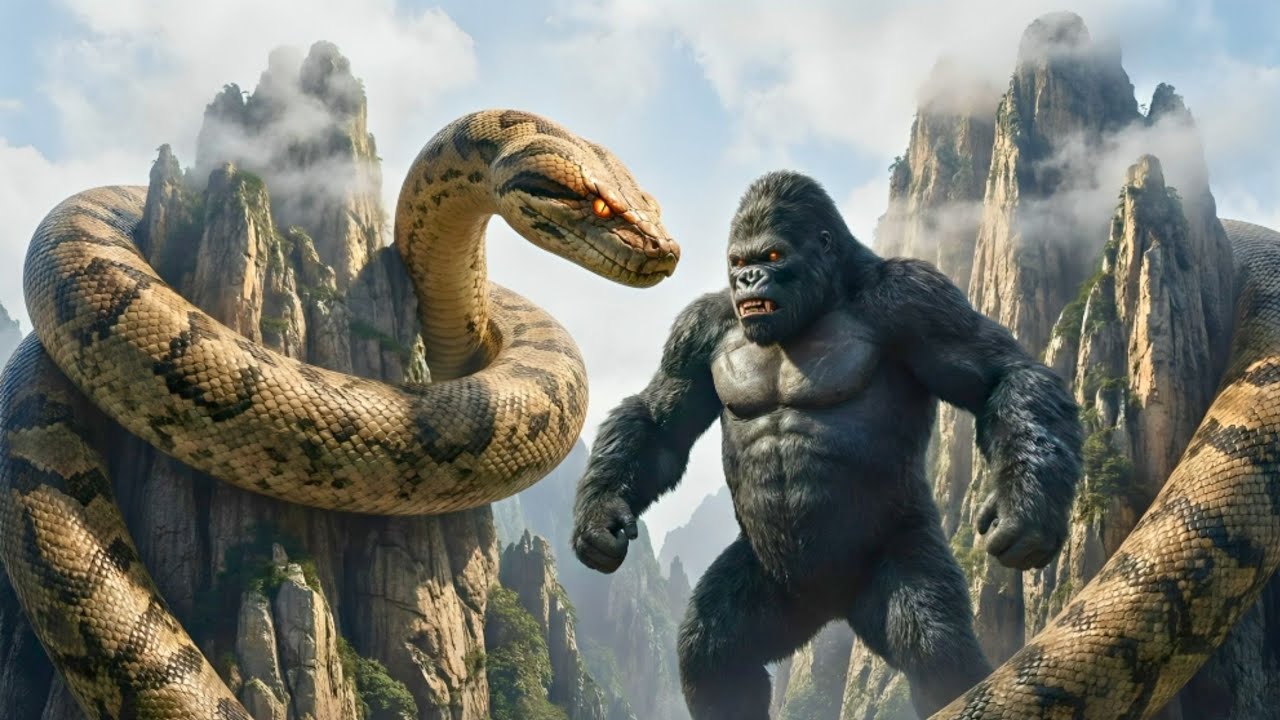 Titanoboa vs King Kong | Fear, Power and a Shocking Ending