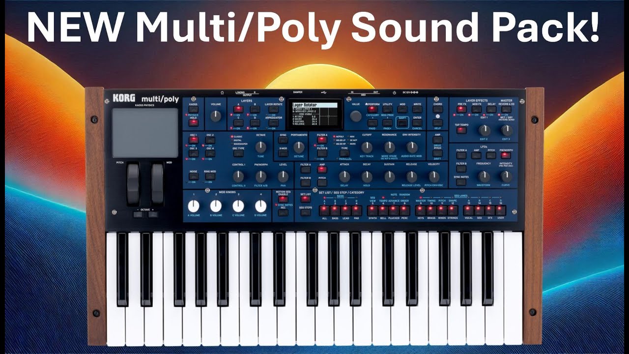 74 Inspiring Programs and Performances for the Korg Multi/Poly
