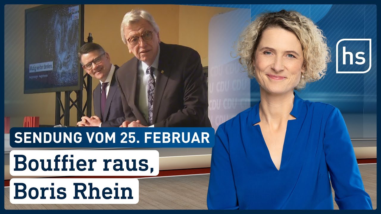 Bouffier raus, Boris Rhein | hessenschau vom 25.02.2022