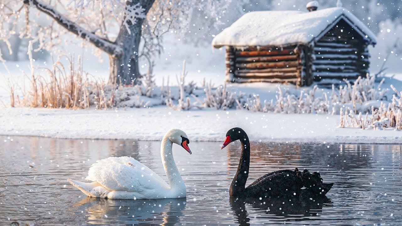 ❄️ Relaxing Piano Music for Deep Sleep, Stress Relief, and Healing in Winter Wilderness ❄️🎹