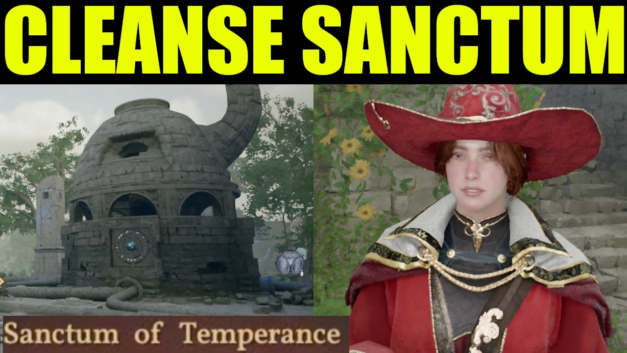 Crimson desert - how to cleanse the sanctum of temperance (puzzle solution) | quest guide
