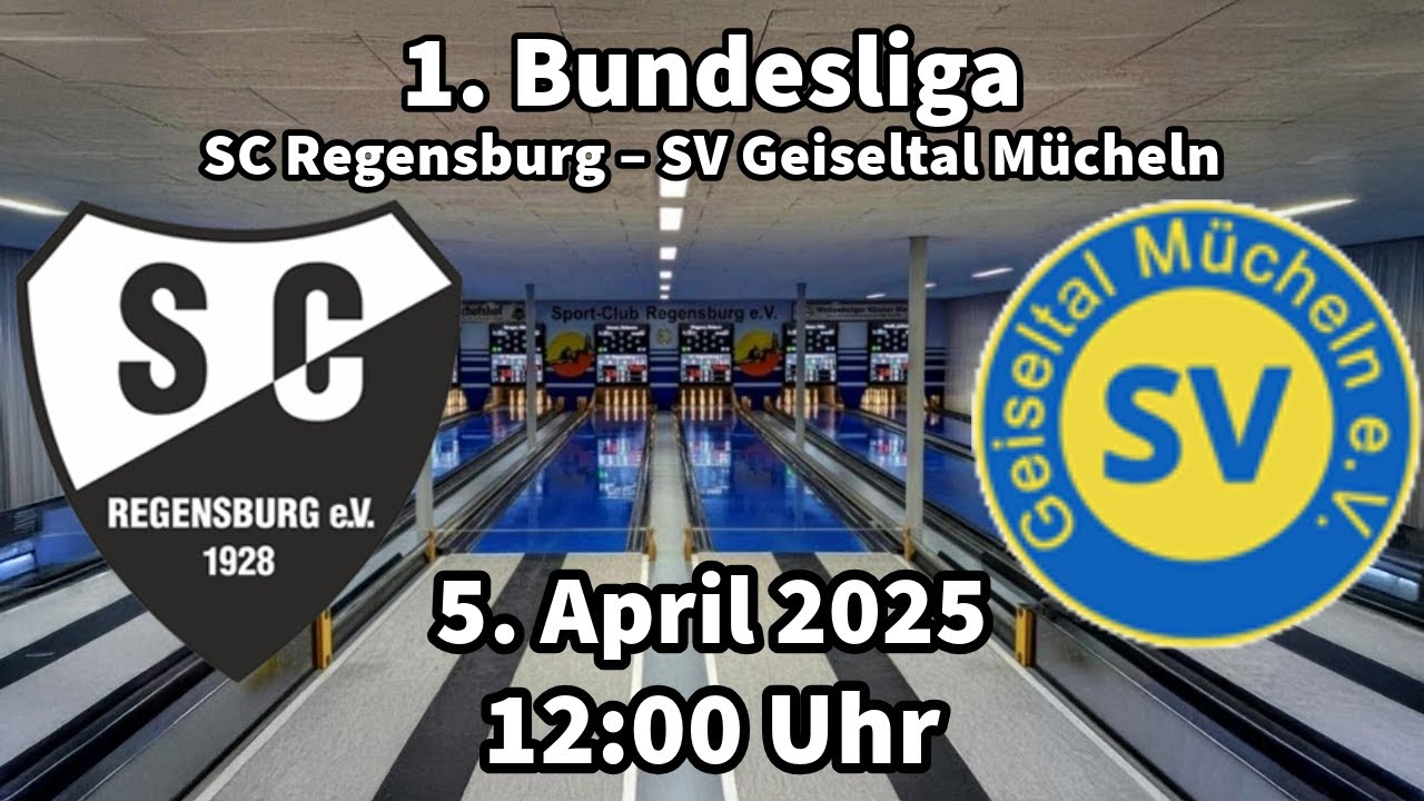 SC Regensburg – SV Geiseltal Mücheln | 1. Bundesliga Kegeln Classic 2024/2025