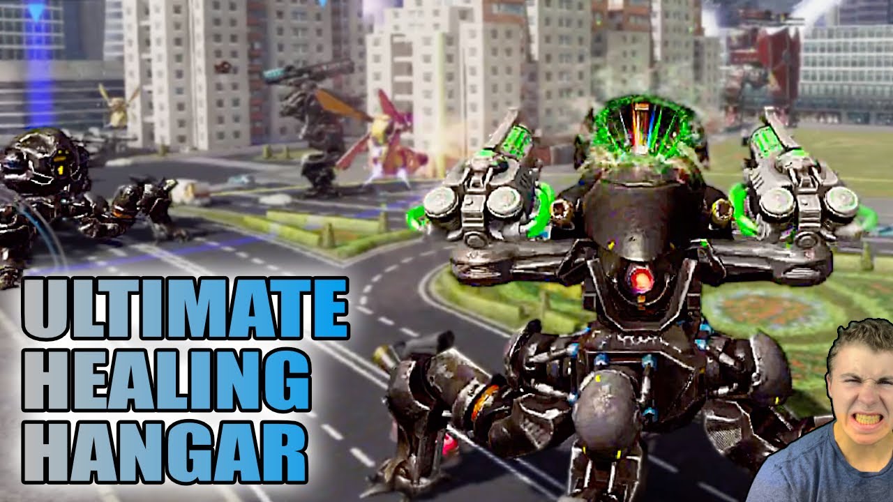 6 Healing Bot Hangar CRUSHING Shenzhen Battle - Deadly 4 MILLION DAMAGE | Double Weyland