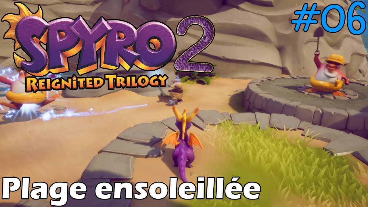 Spyro 2 - Reignited Trilogy - Plage ensoleillée 100%
