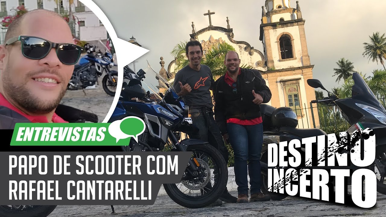 Batendo um Papo sobre Scooter com Rafael Cantarelli em Olinda Pernambuco