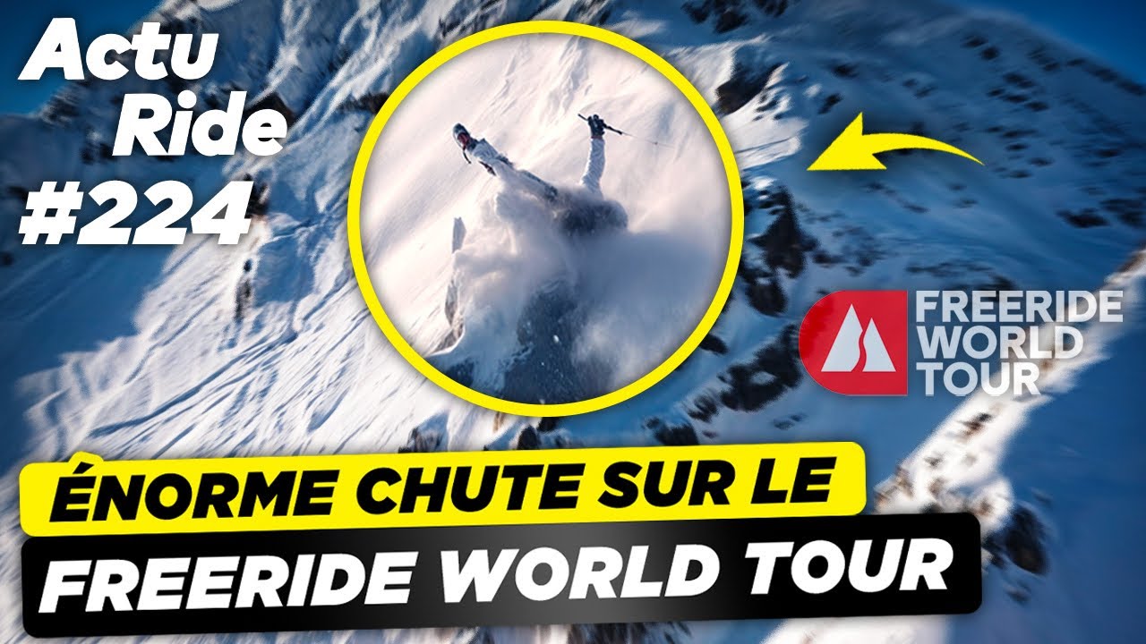 Grosse chute en ski ! Danny MacAskill ! 1ère mondiale en snow ! La nouvelle part d'Adrien Bulard !