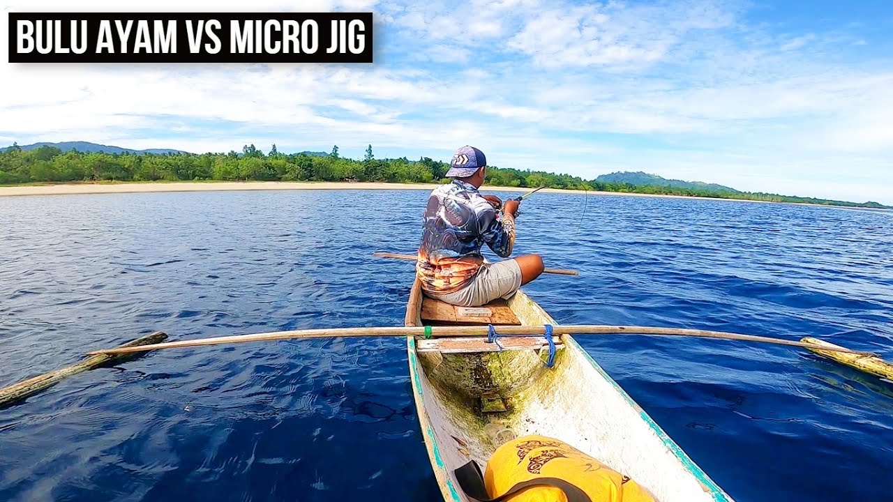 Umpan Jadul Vs Modern || Bulu Ayam Vs Micro Jig
