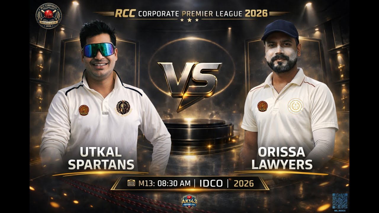 🛑 LIVE 🏆 RCC CORPORATE LEAGUE-2026#AK143 M10: ECC VS CIXI || IDCO GROUND 8th Mar