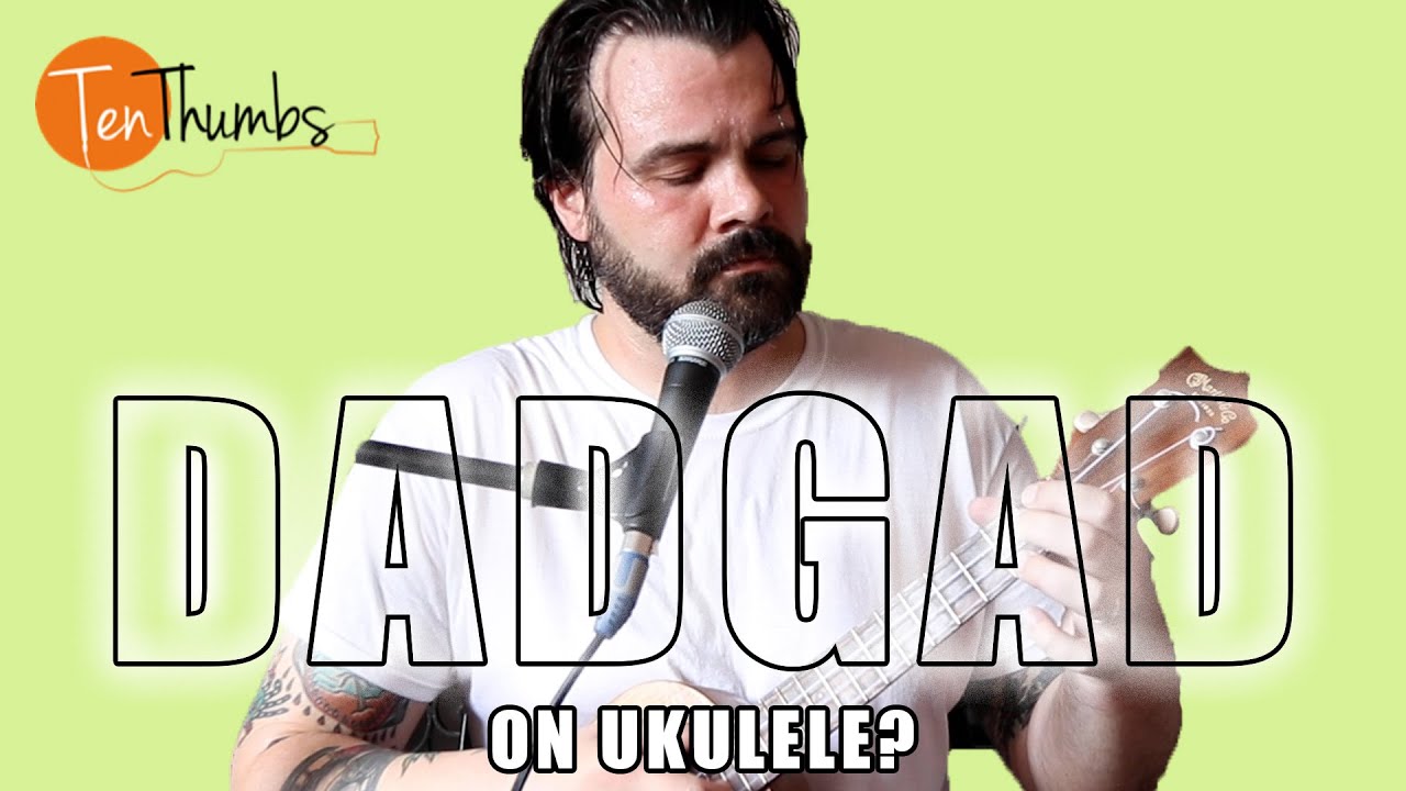 DADGAD Tuning... on Ukulele?!? - Alternate Tuning Ukulele Tutorial
