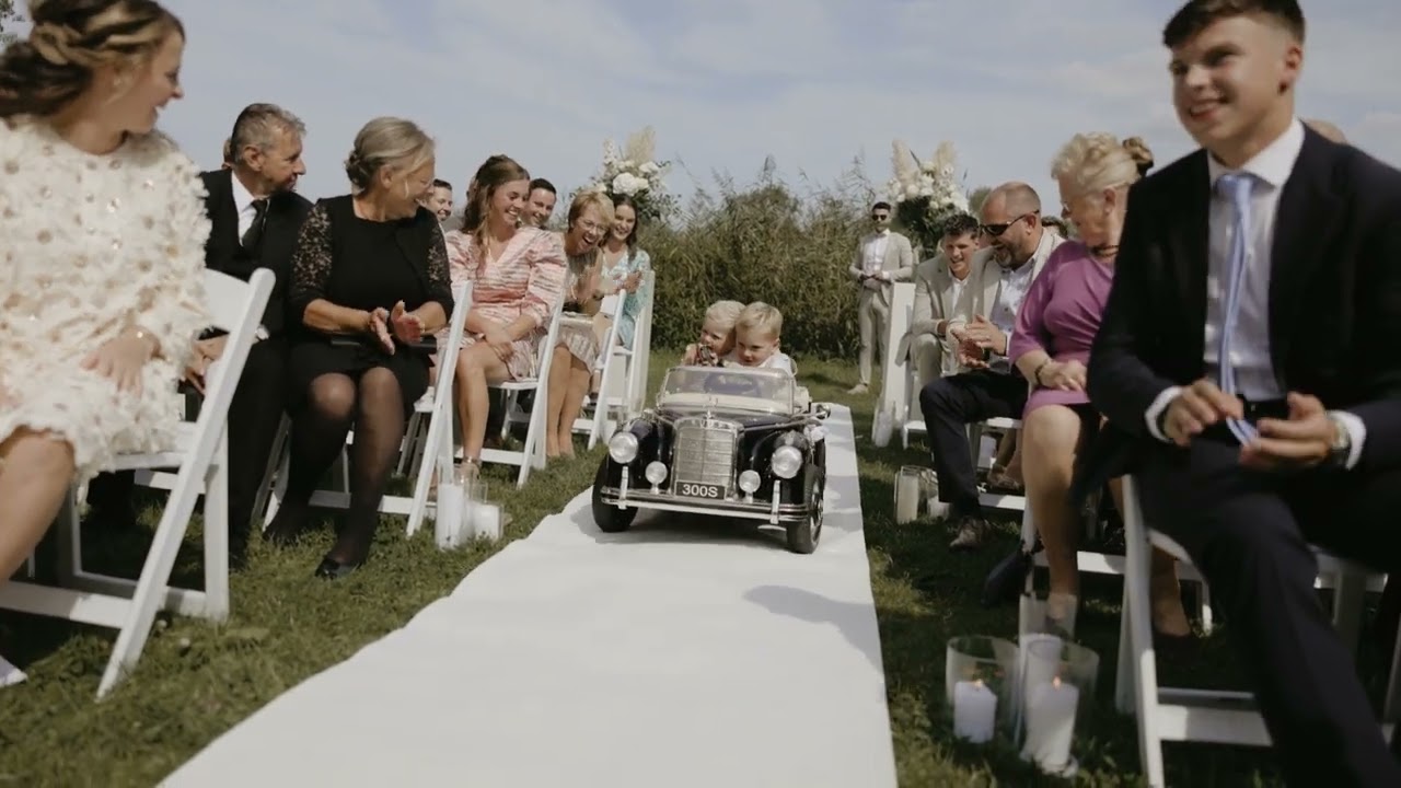 Trouwclip Julian en Evita