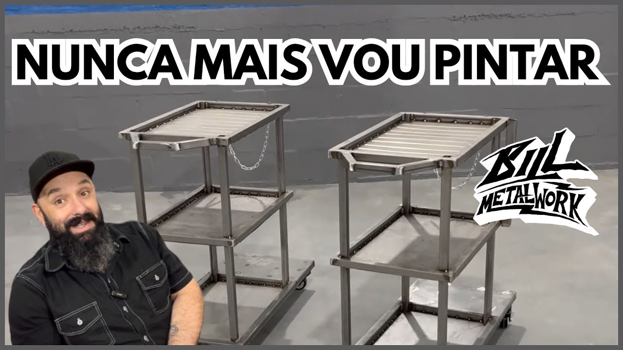 Fabriquei os Carrinhos para as Máquinas de Solda