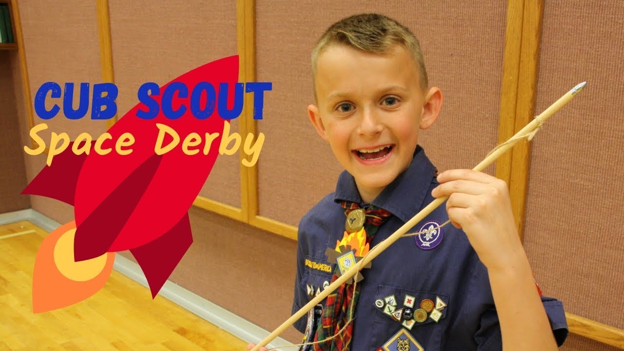 A Cub Scout Space Derby