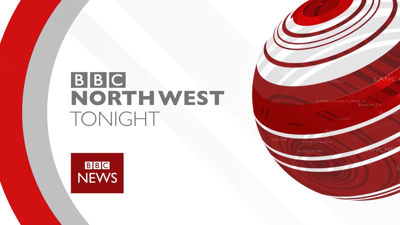 BBC NORTH WEST TONIGHT TITLE GRAPHICS 4K 60FPS RECREATION + SHORT CLOSE