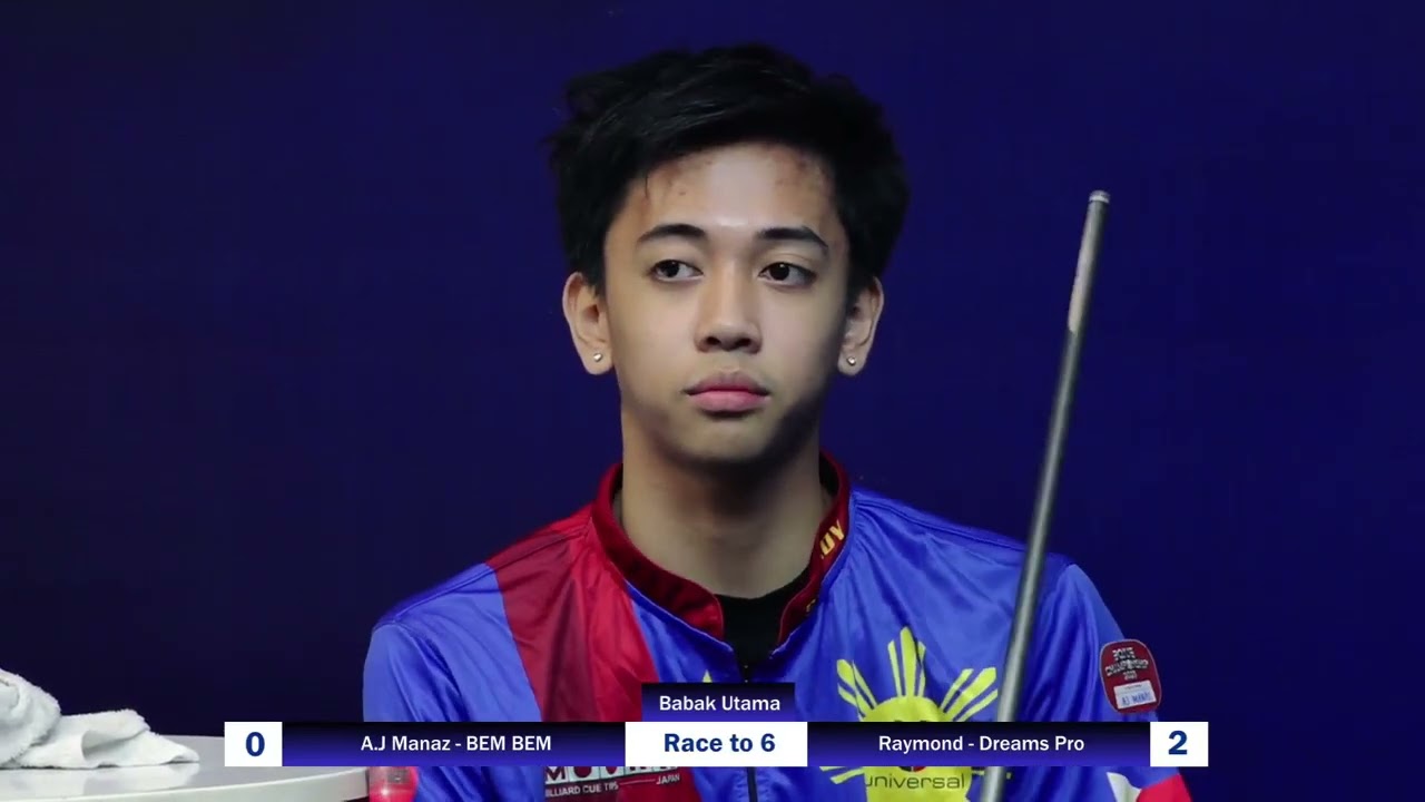 AJ MANAS VS RAYMOND FARAON - Race to 6