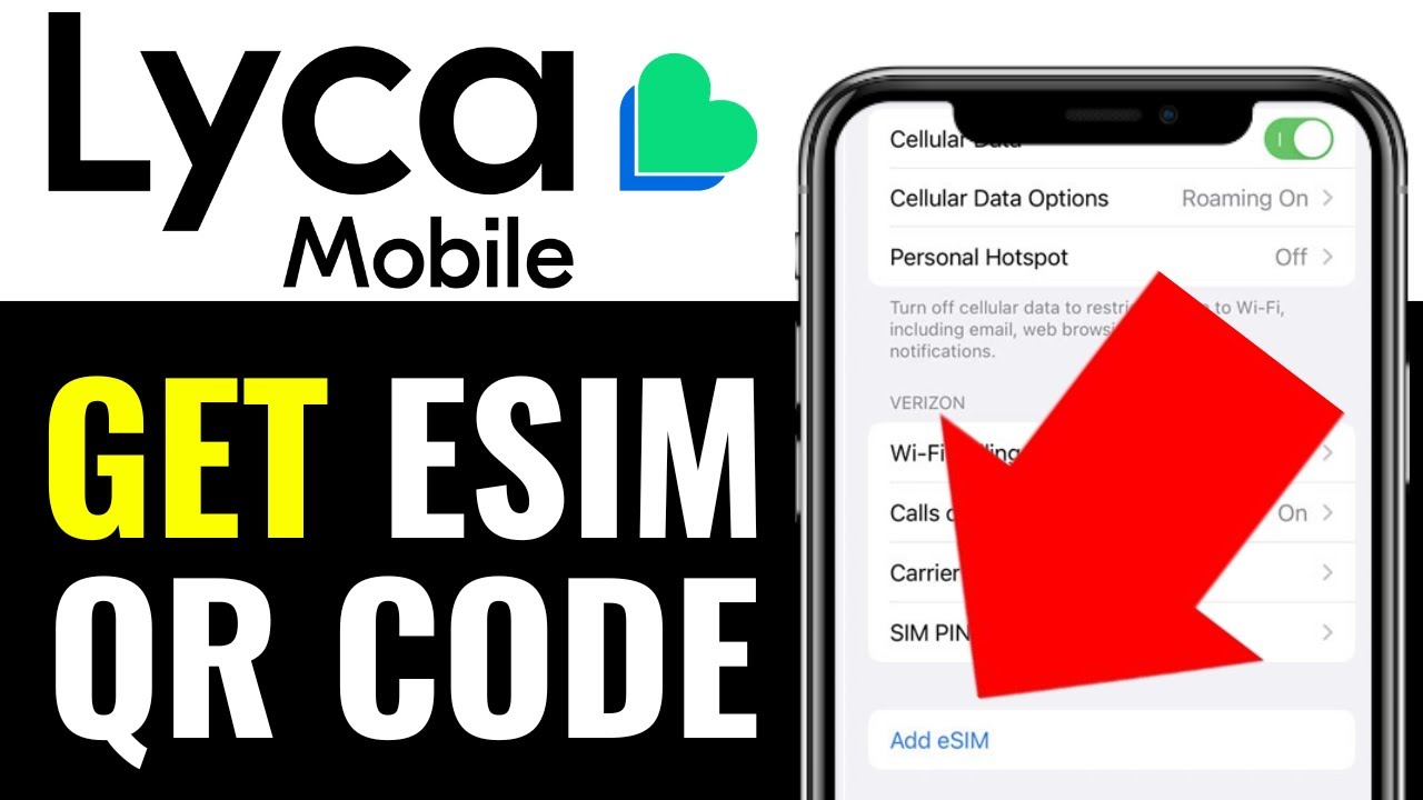How to Get Esim QR Code Lycamobile 2025 (EASY GUIDE)