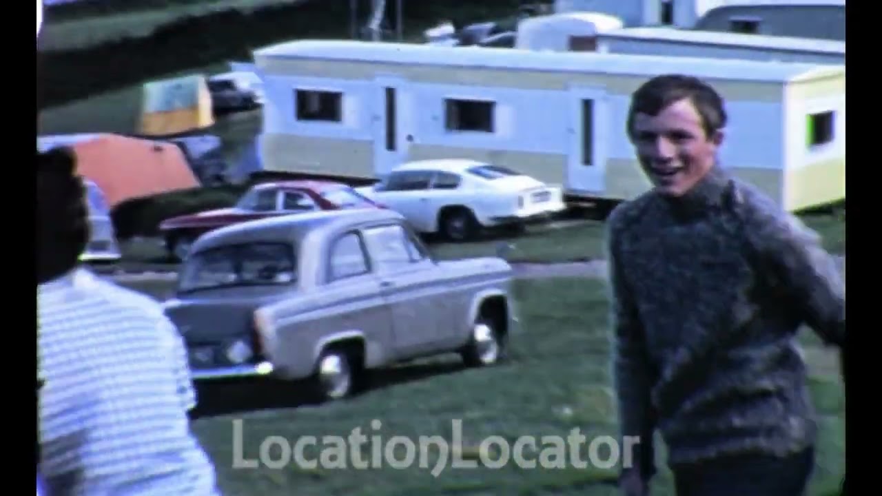 Camping Caravanning in Langdale 1960's