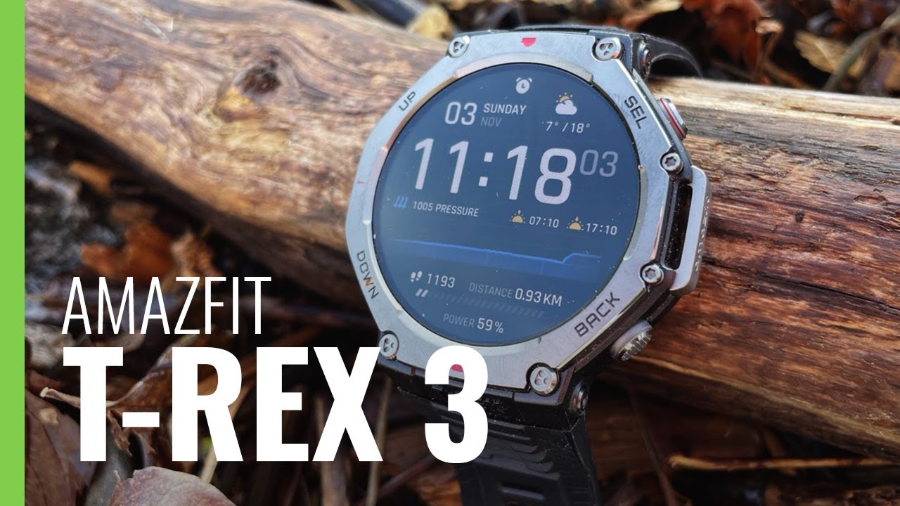 AMAZFIT T-REX 3: ha davvero tutto...pure l'AI