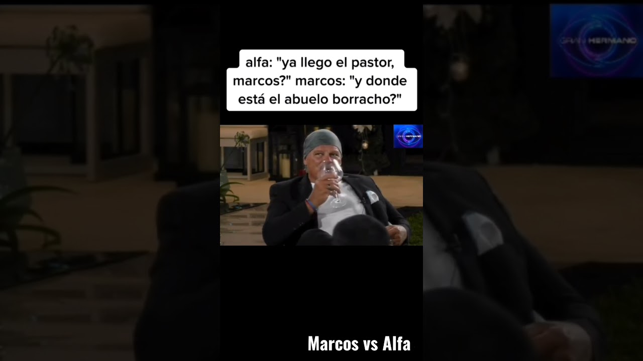 Alfa se burla de Marcos, &eacute;l le responde - GRAN HERMANO 2022 #gh #gh2022