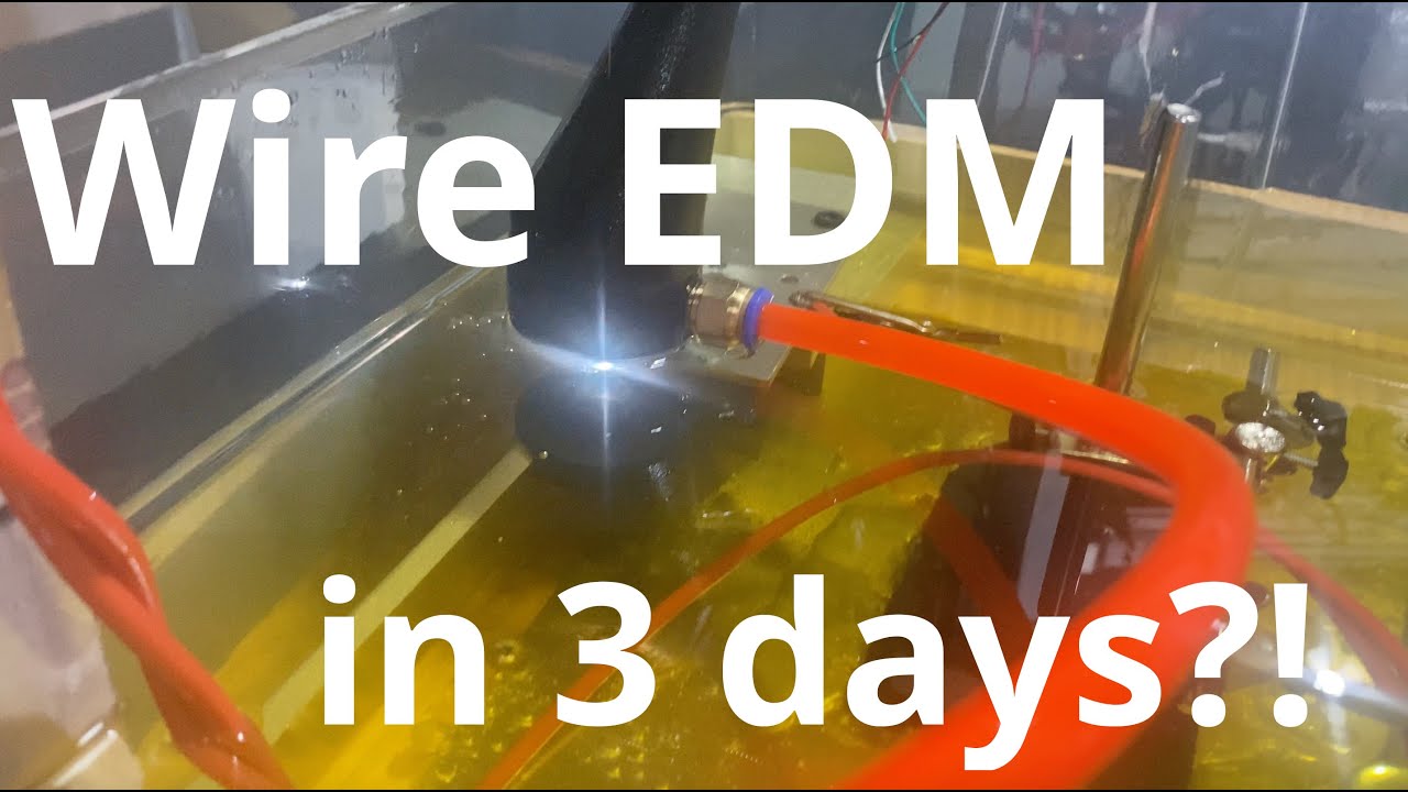 I made a Wire EDM for a hackathon!
