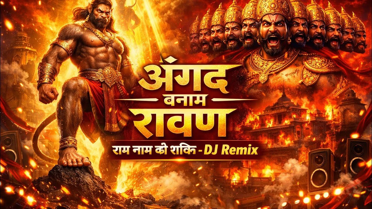 अंगद बनाम रावण | राम नाम की शक्ति | Bol Bajrang Bali DJ Remix 2026