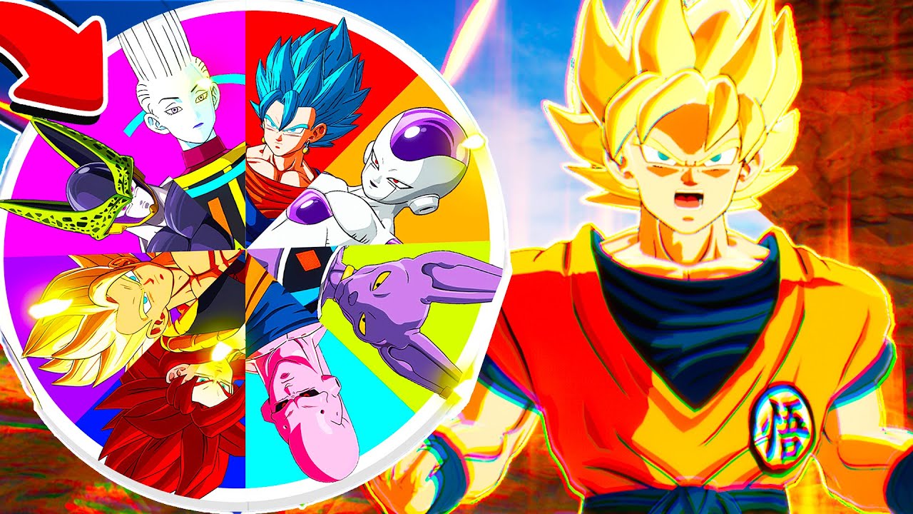 A ROLETA DECIDE MEUS PERSONAGENS NO DRAGON BALL SPARKING ZERO