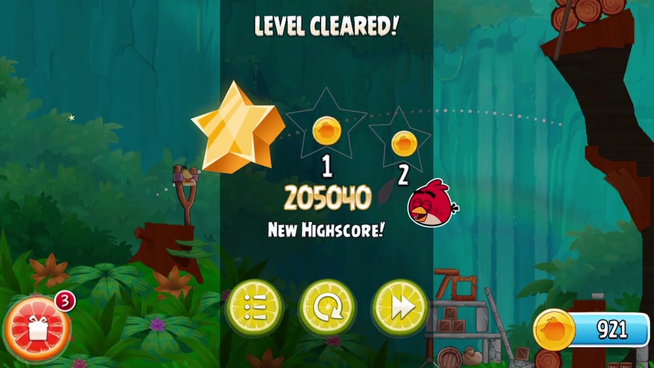 Angry Birds Rio - Rovio Entertainment Ltd 2 TIMBER TUMBLE Level 7-11