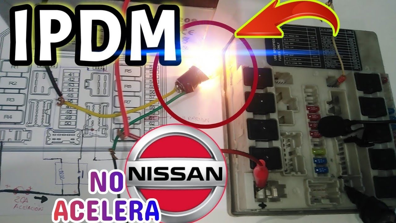 COMPROBANDO MÓDULOS IPDM NISSAN, FALLA DE ACELERACIÓN , TEST Y PRUEBAS,  DTC P1122 CONTROL THROTTLE